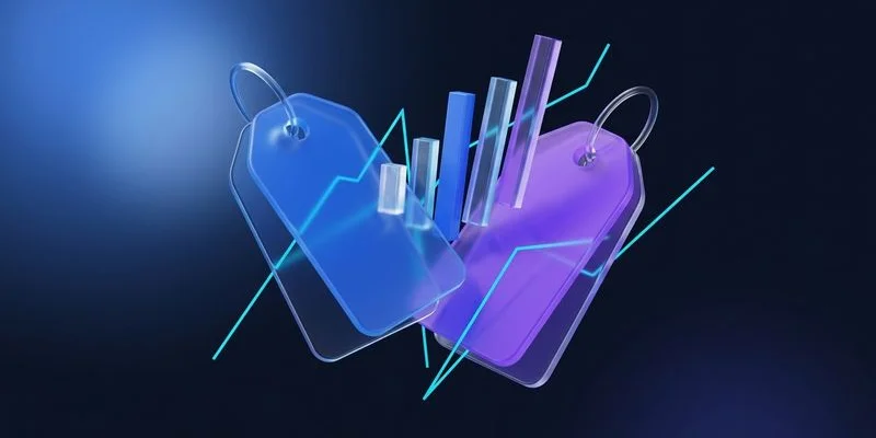 Pricing comparison table showing cost per article at different content volumes for both AI writing tools