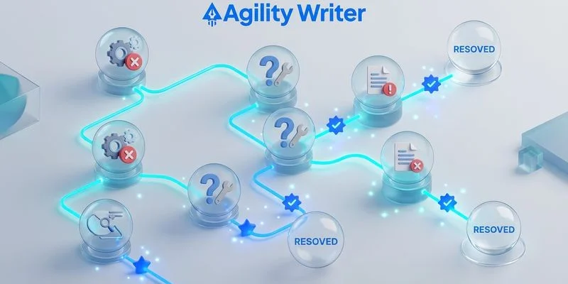 Troubleshooting flowchart for resolving common WordPress auto-publishing connection and formatting issues