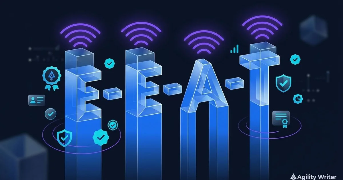 Building E-E-A-T Signals in AI-Generated Content