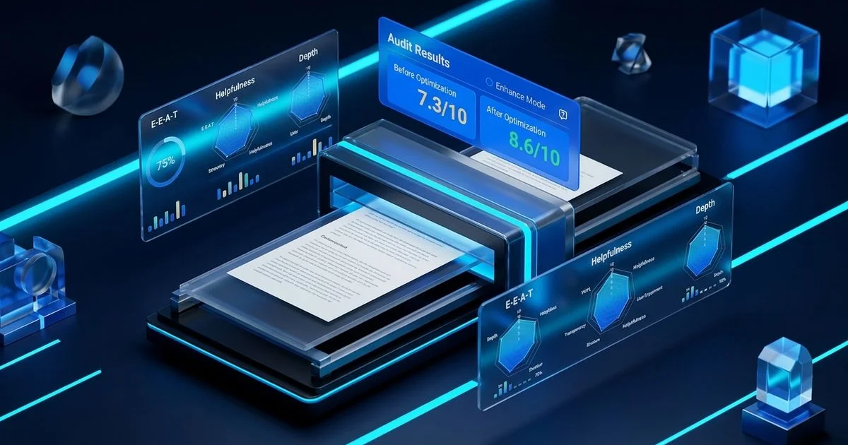 G-Smart Optimizer — Agility Writer dashboard screenshot