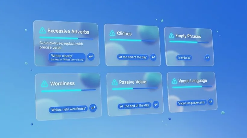 Fluff Detection Checklist
