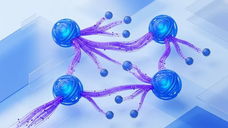 PowerLinker visualization showing high-authority pages connecting to underperforming pages with link equity flow