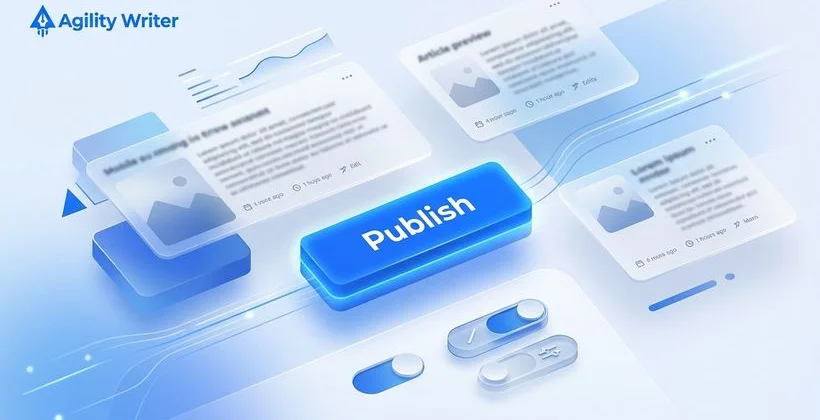 WordPress Publishing Interface